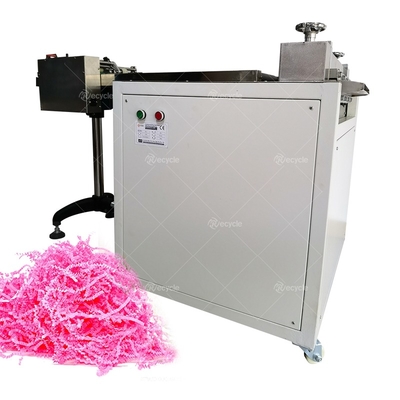 Trituradora de rasgado de papel de papel del corte de la arruga de la máquina de la trituradora de la tira